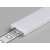 TM-listwa maskująca wciskana LED profil mleczlny 4000 mm